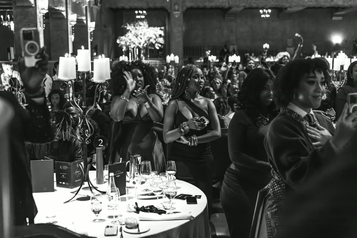 The room during dinner